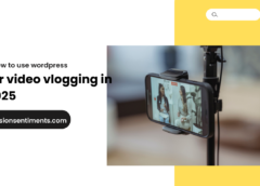 vlogging in WordPress